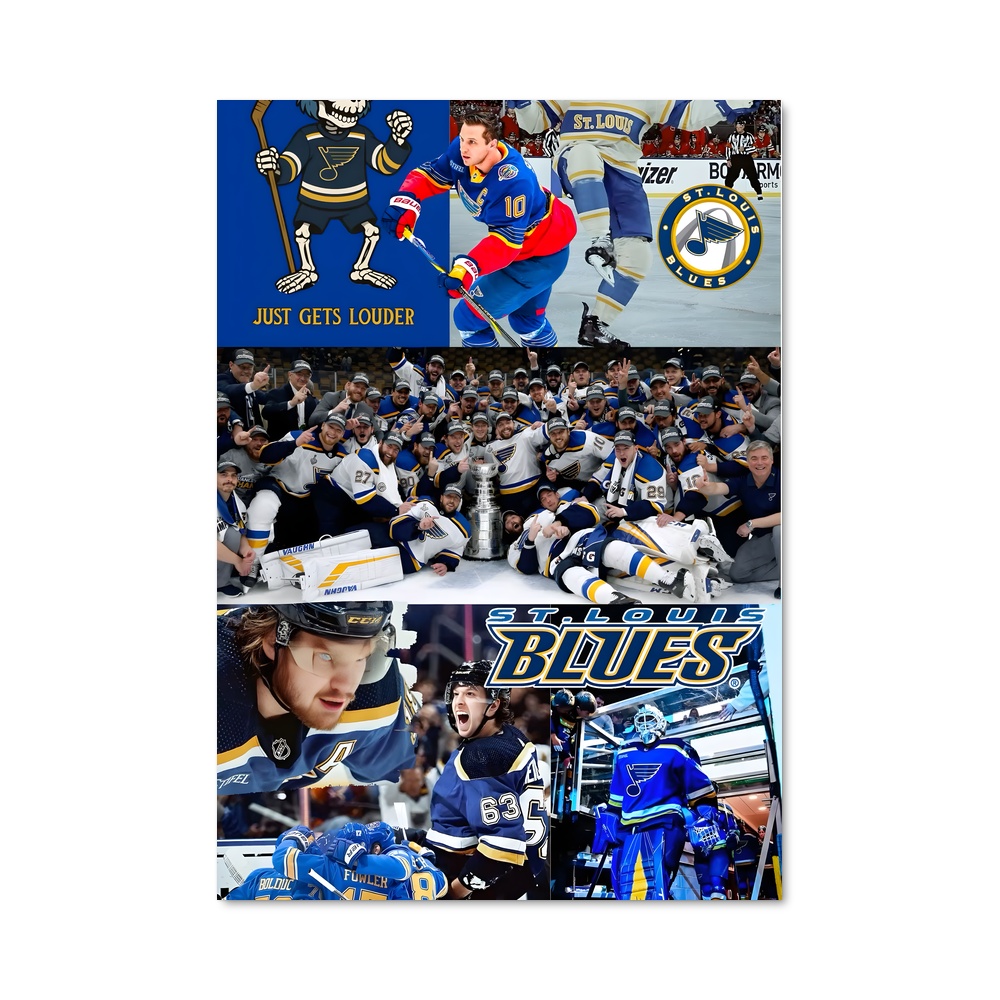 Poster Blues et Gloire